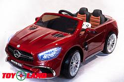 Электромобиль Mercedes-Benz SL65, цвет – красный (ToyLand, XMX602 К) - миниатюра